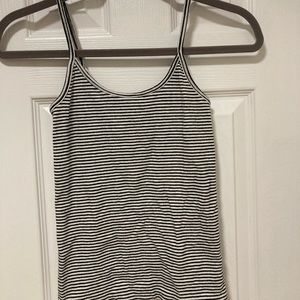 Black and white striped lounge set